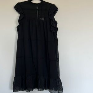 Who what wear nwt Xxl sheer dressy black dress. Lined. Beautiful and flattering